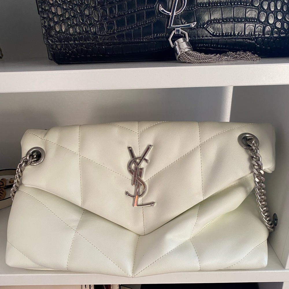 Ysl Lou lou Lou puffer quilted shoulder bag